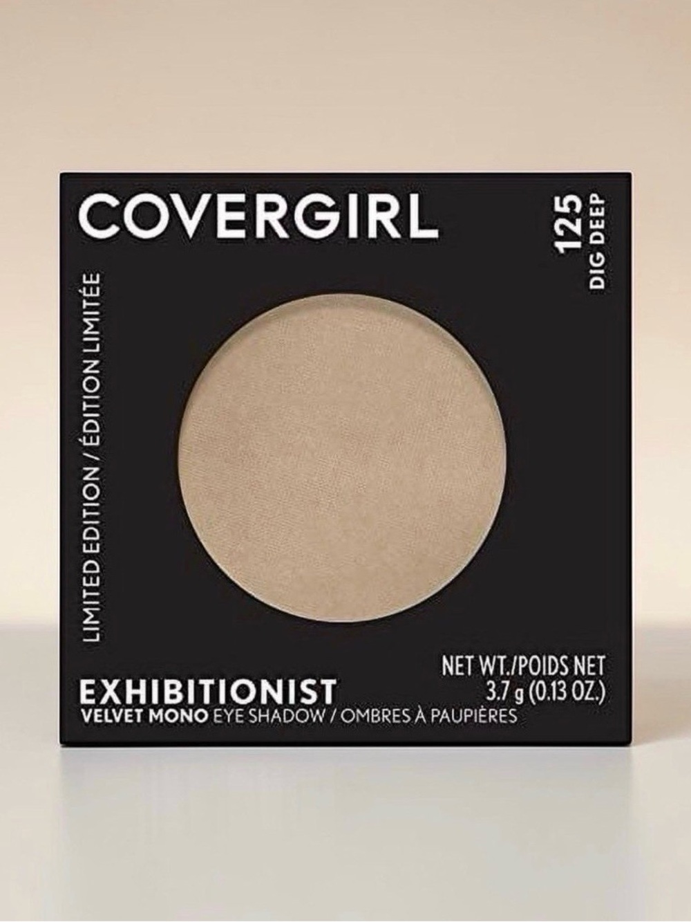 5️⃣COVERGIRL Exhibitionist Velvet Mono Eye Shadow - 125 Dig Deep Or 5 For 25